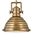 thumbnail image 4 of 1 Light Small Pendant-Heritage Brass Finish Hinkley Lighting 4697Hb, 4 of 6