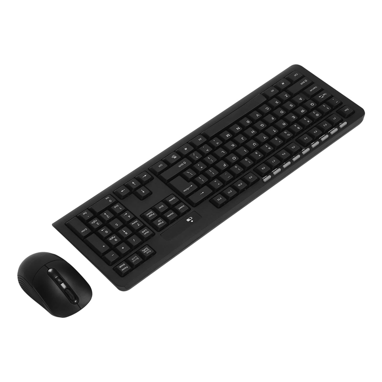 Wireless Keyboard And Mouse Combo, 2.4G Connection, 1600dpi Mouse, Non Slip Mini Typing Keyboard