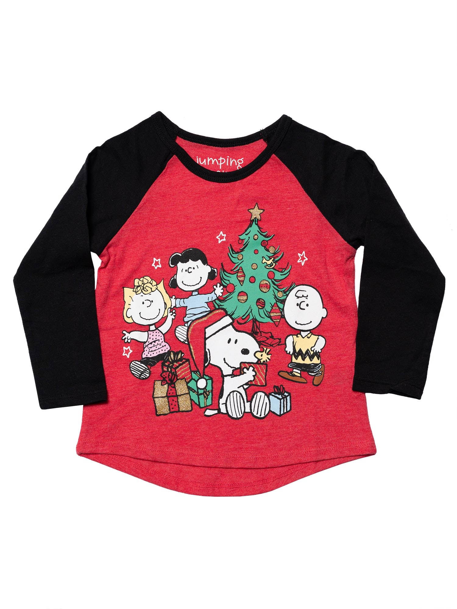 peanuts christmas tee