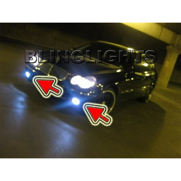 For 2005 2006 2007 Mercedes C230 Xenon Fog Lights Driving Lamps Kit W203 Mercedes-Benz C-Class 230