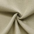 thumbnail image 2 of Loft Living Girona Room Darkening Dual Header Single Curtain Panel 52 x 63 in Linen, 2 of 6