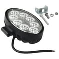 thumbnail image 3 of 5inch 24W Oval Led Work Lamp Fog Light Truck Offroad Tractor Floodeam 12V 24V, 3 of 8