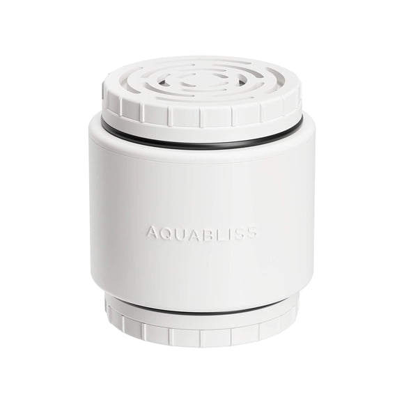 AquaBliss HD Revitalizing Shower Filter Replacement Cartridge For SF400 & SF500-2x Vitamin C + Minerals for Silky Hair, Glowing Skin, Strong Nails. 1