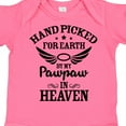 thumbnail image 4 of Inktastic Handpicked for Earth by My Pawpaw in Heaven with Angel Wings Boys or Girls Baby Bodysuit, 4 of 5