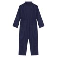 thumbnail image 3 of Aislor Mens Mechanic Uniforms Long Sleeve Zip Up Coverall Stain and Wrinkle Resistant, 3 of 7