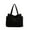 Black-BK-home supplies, variant on LEFTHIGH Home Large Capacity Women's Canvas Tote Bag Shoulder Bag Bucket Bag 15.4x10.6x5.1 Inches Fashion Handbag for Daily Use Gifts