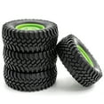 thumbnail image 2 of Car Tires with Wheel Rims Replacement for 110 -4 Axial SCX10 90046 90047 CC10Car, 2 of 6