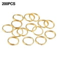 thumbnail image 4 of BUYISI Durable Connecting Ring Double Rings 6Mm Connectors Diy Jewelry Making Silver, 4 of 4