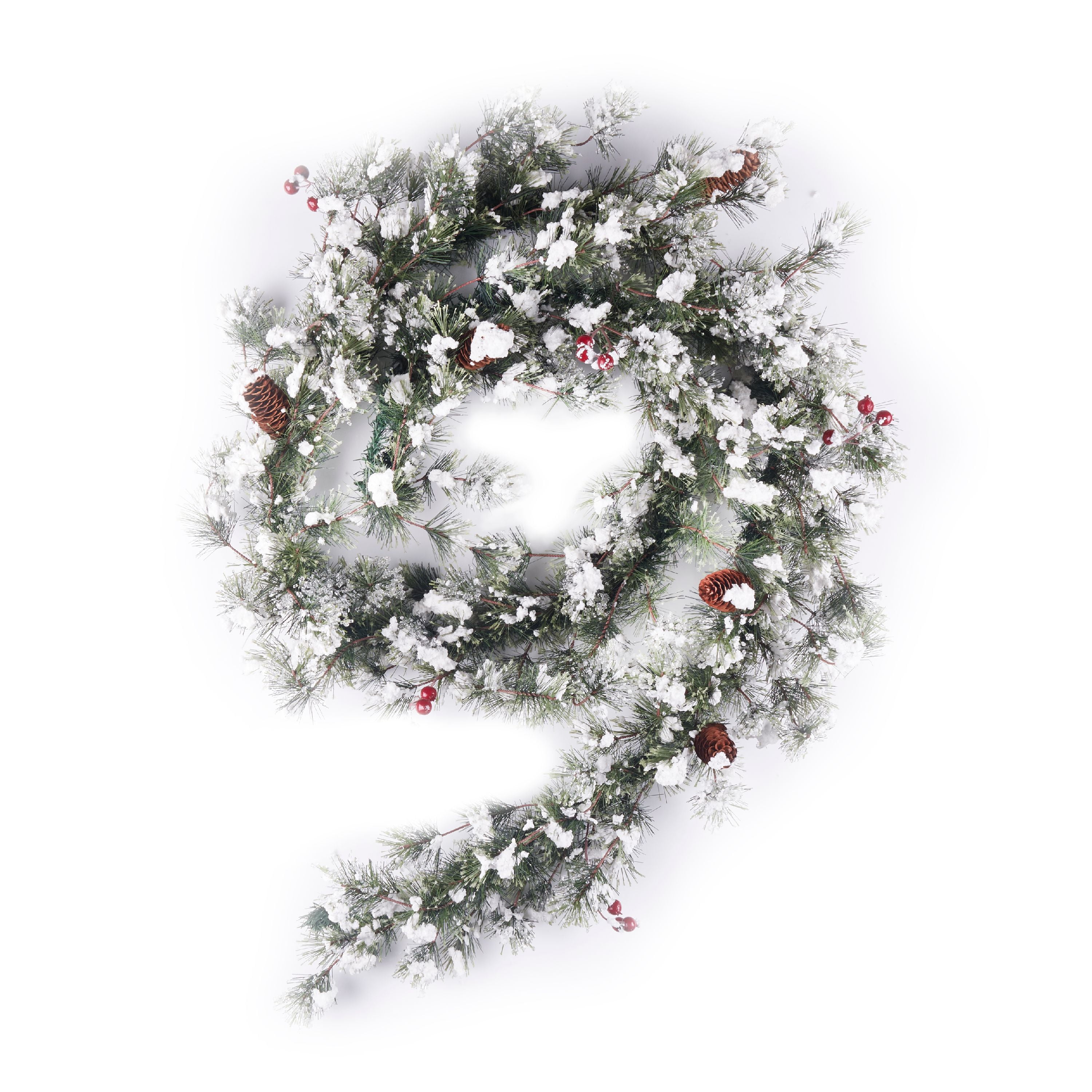 Holiday Time Non Lit Covington Artificial Christmas Garland 9