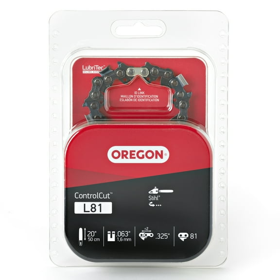 Oregon 22BPX 20” Micro Chisel Chainsaw Chains, 81 Drive Links for Oregon