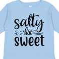 thumbnail image 4 of Inktastic Salty but Sweet Boys or Girls Long Sleeve Toddler T-Shirt, 4 of 5