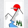 thumbnail image 3 of CafePress - Minimal Mountains Men's Value T Shirt - Men's Classic Graphic T-Shirt, 3 of 4
