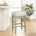 thumbnail image 5 of Lexicon Wrigley Counter Height Stool (Set of 2), 26" SH, White, 5 of 7