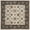 Cream/Navy, variant on SAFAVIEH Lyndhurst Frances Traditional Bordered Area Rug, Grey/Cream, 7' x 7' Square