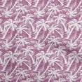 thumbnail image 1 of oneOone Polyester Spandex Purple2 Fabric Tropical Palm Tree Sewing Material Print Fabric By The Yard 56 Inch Wide, 1 of 5
