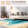 thumbnail image 2 of ODIKA 5'x7' Machine Washable Non-Slip Area Rug, Seaside Escape With Elegant Maritime Charm High Traffic Rug, Blue, 38348, 2 of 7