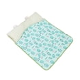 thumbnail image 4 of Alfombrilla de refrigeración para perros y gatos, manta para sofá, perros pequeños, medianos y gatos, interior verde, 4 of 8