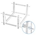 thumbnail image 2 of Clear Vinyl Record Stand Holder, Acrylic Vinyl Record Shelf 50 Lps, 2 of 5