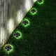 thumbnail image 3 of Lámpara solar de suelo para exteriores, disco solar LED, luz solar para jardín, camino, jardín, patio (paquete de 4), 3 of 5