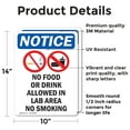 thumbnail image 2 of (2 Pack) No Food Or Drink Allowed Sign, 2 of 7