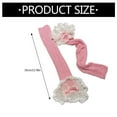 thumbnail image 5 of Korean Aesthetic Women Girls Ribbed Knit Stretch Leg Warmer Calf Socks Ruffled Lace Trim Patchwork Leg Cover Boot Cuff, 5 of 20