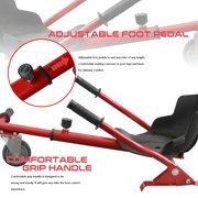Hoverboard Seat Attachment Accessory Go Kart Hoverkart Hovercart for Hoverboard self-stabilizing Scooter Adjustable