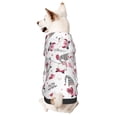 thumbnail image 1 of Fotbe Valentine's Day gnomes Sudadera con Estampado para Perros Pequeños – Suéter con Capucha para Mascotas, Tela Suave de Forro Polar con Bolsillo-X-Large, 1 of 7