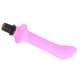 thumbnail image 2 of Cabezal de masajeador de fascia de silicona, superficie brillante impermeable, cabezal de repuesto para masajeador muscular suave, color rosa, 0,6 ~ 0,6 pulgadas, 2 of 14