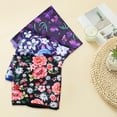 thumbnail image 6 of Wegreeco 3 Pack Adult Bibs, Washable Waterproof Clothing Protector with Eating Crumb Catcher, 30*17.7",Flowers, 6 of 7