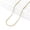 Gold, variant on Adjustable 18K Gold & Silver Plated Necklace Chain, 2Pcs Thin Cable Chain Extender with Lobster Clasp, Dainty Replacement Chain for Women Jewelry Making
