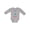 AC-Heather Grey, variant on Inktastic Colorful Cupcake and Confetti Girls 1st Birthday Boys or Girls Long Sleeve Baby Bodysuit