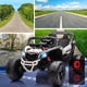 thumbnail image 5 of QinaQin Carro montable para niños Can-Am con licencia, UTV eléctrico de 12V con doble motor, control remoto, llantas todoterreno, luces LED y suspensión de resortes, 5 of 7