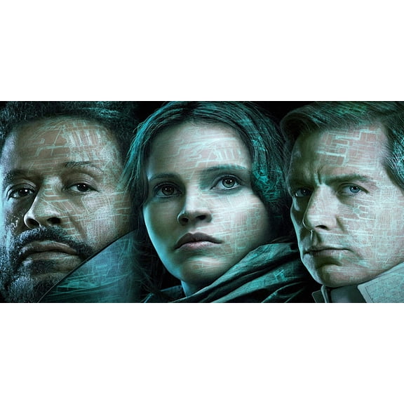 Rogue One Characters - CANVAS OR PRINT WALL ART