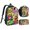 C3, variant on Big City Greens Laptop Backpack 3 Piece Set with Lunch Box And Pencil Case, 3D Printed Lightweight High-capacity Bookbag Fashion Bento Backpack