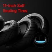Segway GT3 SuperScooter, 31 mph Max Speed, 45 Miles Max Range, Teens and Adults, Gray, Black