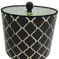 thumbnail image 5 of Royal Designs 28" Crystal and Oil Rub Bronze Buffet Lamp with Black Moroccan Tile Design Hardback Lamp Shade, Set of 2, 5 of 5