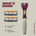 thumbnail image 2 of Dollar Shave Club Texas A&M Aggies 6-Blade Starter Set 1 Handle, 2 x 6-Blade Razor Refills, 2 of 9