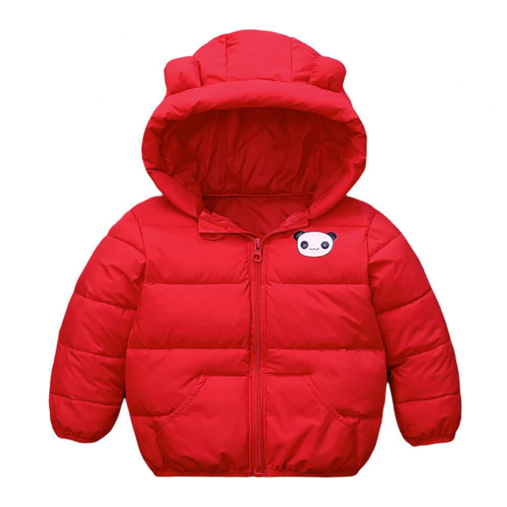 FEOYA Baby Boys Girls Winter Coats with Hoods Lightweight Puffer Winter Jacket for Boys Girls