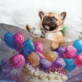 thumbnail image 3 of Yiaed Colorful Balloon Cake Celebration Print Dog Blankets-Cat Blanket Washable for Couch Protection,Puppy Blanket, Soft Plush Reversible Throw Furniture Protector-Small, 3 of 8