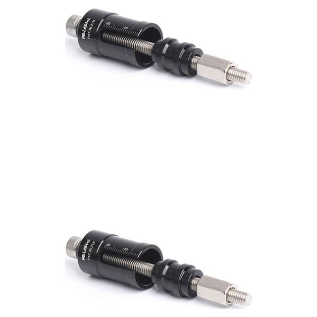 tamizeot Rear Shocks Repair Tool Threaded Shock Absorber Bushing Waterproof Visual Bike Install Tool Remover with Clear Scale 2Set