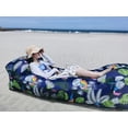 thumbnail image 1 of Air Chair Self Inflatable Without Pump,Beach,Park, Pool, Camping, Fishing Any Outdoor Activities-Parrot Design, 1 of 4