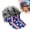 A, variant on American Flag Hats with Hair for Men and Women, Adult Patriotic Hair Hat, 4th of July Outfit, Crazy Wig Cap, Style D