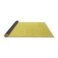 thumbnail image 2 of Ahgly Company Indoor Rectangle Abstract Yellow Contemporary Area Rugs, 7' x 10', 2 of 4