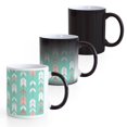 thumbnail image 4 of CafePress - Pink Mint Arrows Pattern - 11 oz Color Changing Magic Mug, 4 of 4