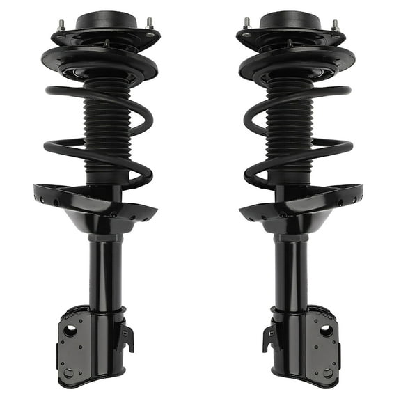 Detroit Axle - 2pc Front Struts for 2008-2011 Subaru Impreza Complete Ready Struts w/Coil Spring 2009 2010 Replacement Struts Assembly