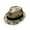 Beige, variant on Sun Hat for Women Men Parent Child Wind Travel Tree Printing Paper Jazz Sun Hat Summer Hats