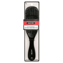 Ace Wood Natural Boar Bristles Styler Everyday Brush