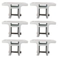 thumbnail image 1 of 6 Soportes De Pared Para Toldo, Accesorios Blancos Para Terraza, Toldo De Protección Solar, 1 of 9