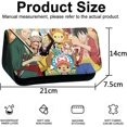 thumbnail image 2 of One Piece Pencil Case, One Piece Stationery Case Anime Pencil Bag Large Capacity Pencil Case Student Pencil Box Big Capacity Stationery With Compartme, 2 of 5