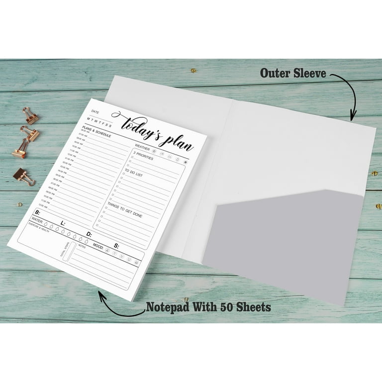 Amazon.com : Daily Planner Undated, To Do List Notebook with